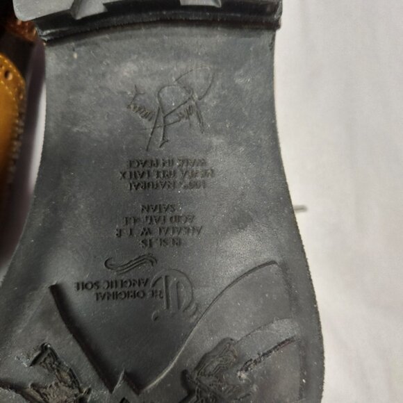 John Fluevog Stylish Two-Tone Leather Men's Shoes - Picture 9 of 12